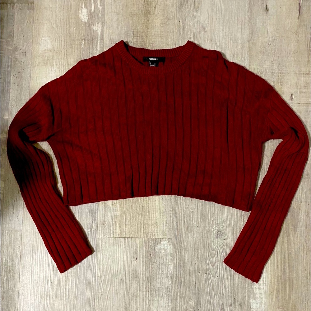 Forever 21 Cropped Sweater Shirt